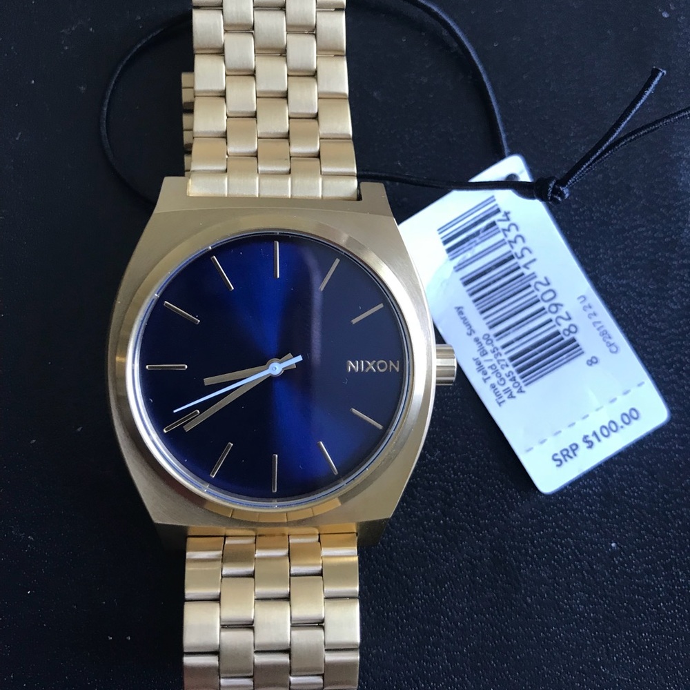 BRAND NEW NIXON WOMEN’S GOLD WATCH, 37mm